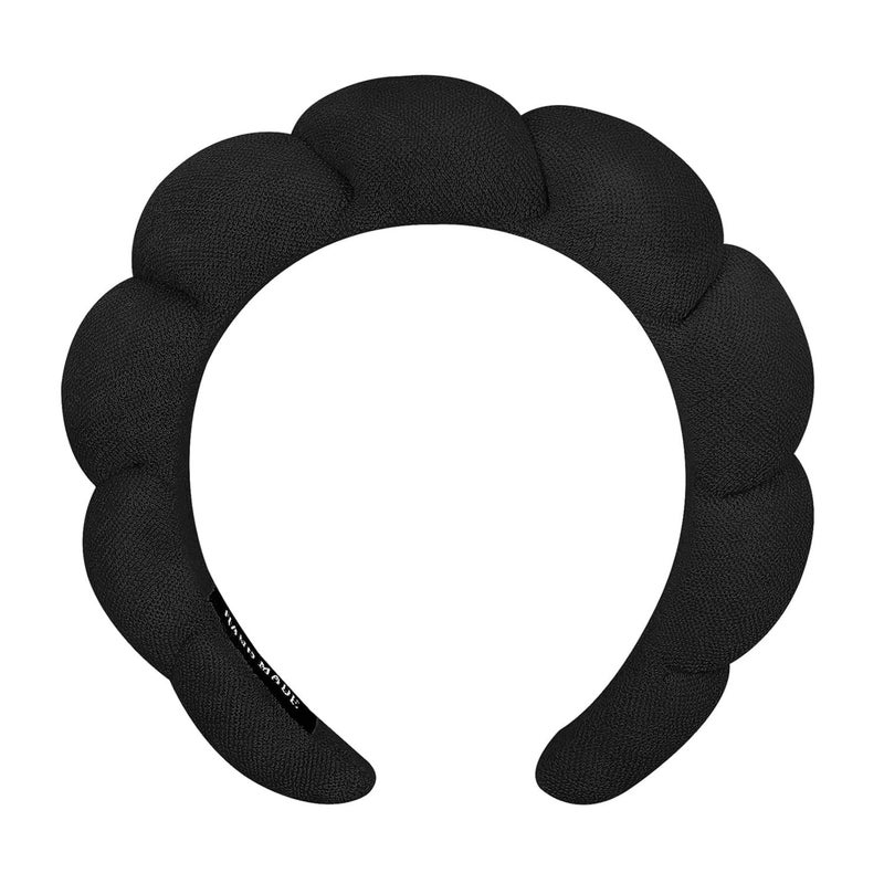 TYSSELY Spa Headbands for Washing Face Makeup Skin Care Headband Women Bubble Facial Beauty Headbands Puffy Shower Towel Band Hair Headband - Image 1